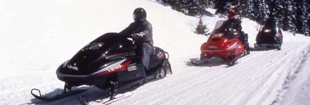 Snowmobiling in Oneida County